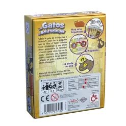 Juego de cartas Los gatos de Schrödinger