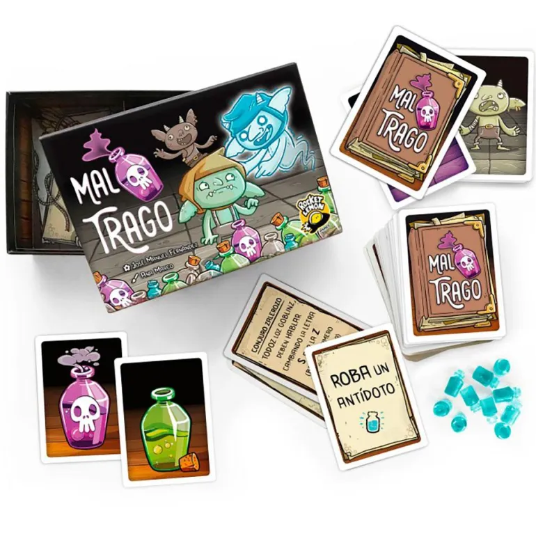 Juego de cartas Mal trago