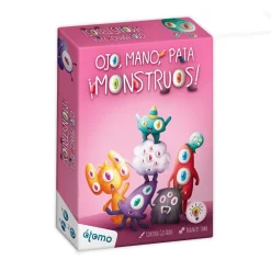Juego de cartas Ojo, mano, pata, monstruos