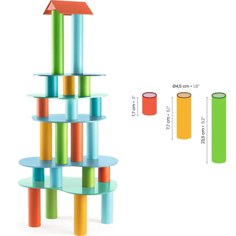 Juego de construcción Tubulo 33 piezas