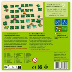 Juego de memoria Cami camaleón