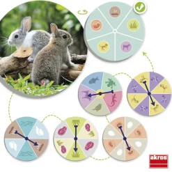 Juego de mesa El mundo animal: descubre y clasifica