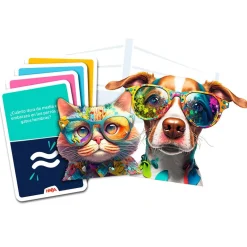 Juego de mesa Team Quiz Challenge gatos contra perros
