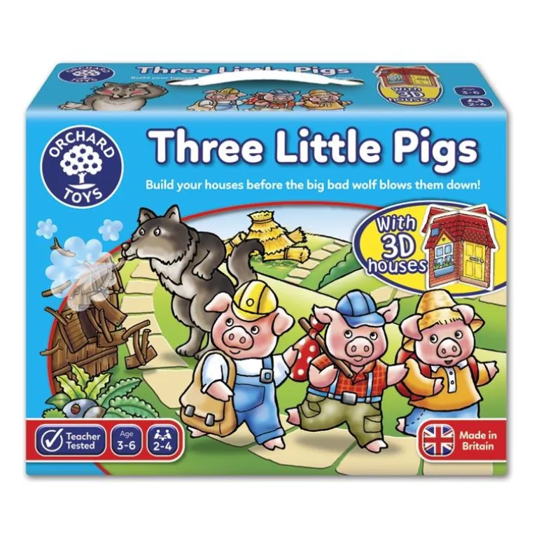 Juego de mesa Three little pigs