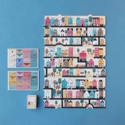 Juego de mesa y observación Postman pocket game