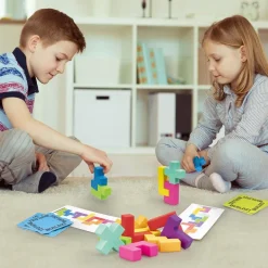 Juego de visión espacial Buildzi