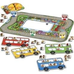 Juego para sumar y restar Bus Stop