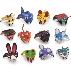 Jumping origami animales saltarines