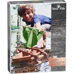 Kit construye barquito de corcho