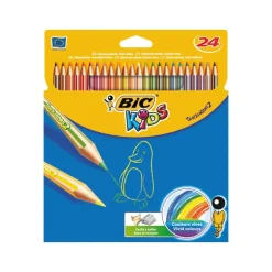 Lápiz color Tropicolor 24 colores Bic