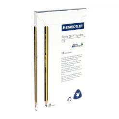 Lápiz grafito jumbo 12 unidades Staedtler Triplus