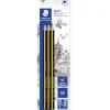 Lápiz grafito triangular HB 3 unidades Staedtler