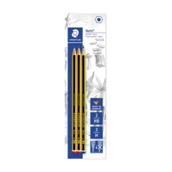 Lápiz Noris 2 lápices HB y 1 lápiz 3H Staedtler
