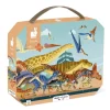 Maletín puzzle panorámico dinosaurios 100 piezas