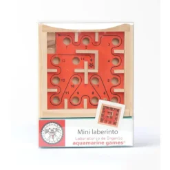 Mini laberinto madera