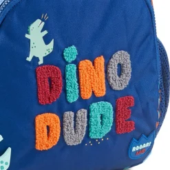 Mochila doble London amigo dinosaurio. 35x22,5x16cm