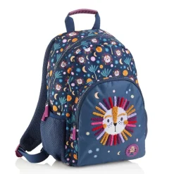 Mochila doble London león rey de la selva. 35x22,5x16cm