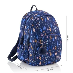 Mochila triple Oslo Desert 41x28x16,5cm reciclado