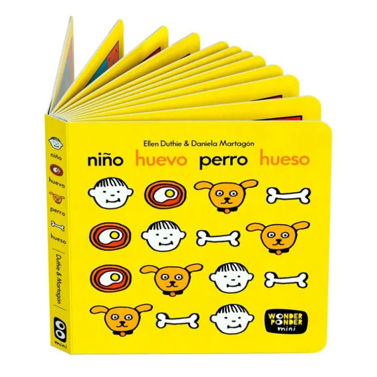 Niño, huevo, perro, hueso