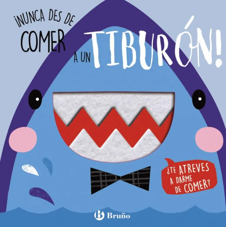 ¡Nunca des de comer a un tiburón!