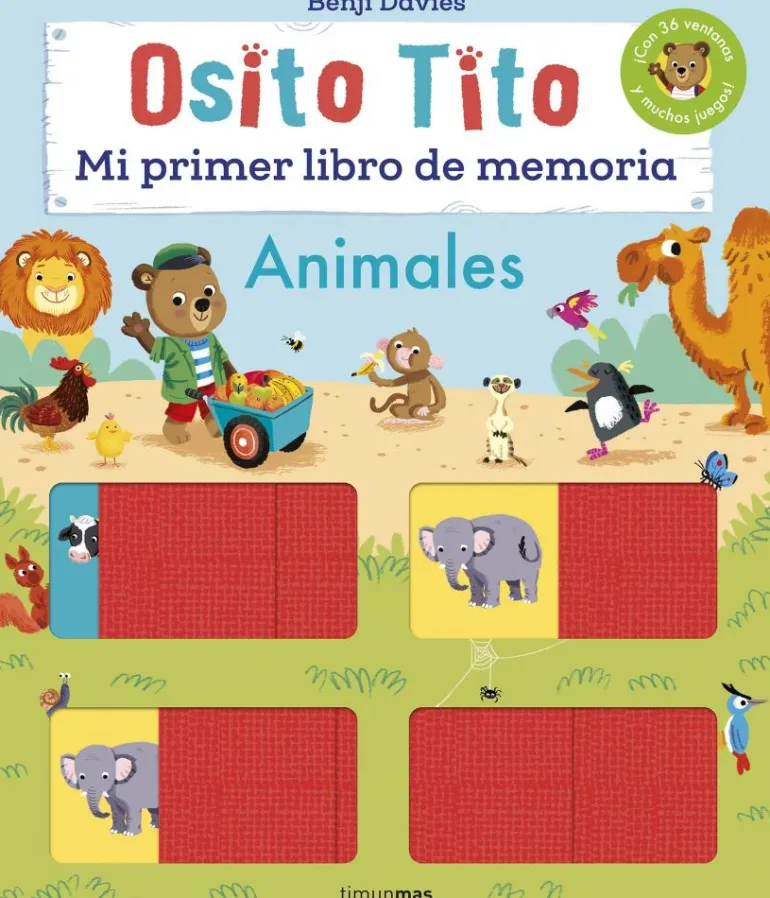 Osito Tito. Mi primer libro de memoria. Animales