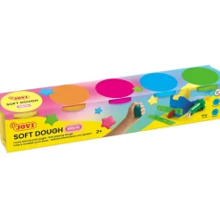 Pasta de modelar 5 colores neón 110gr Blandiver