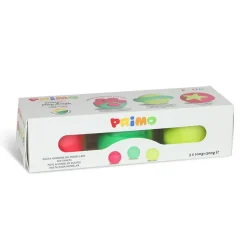 Pasta de modelar set 3 colores flúor 100gr.