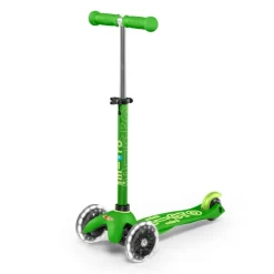 Patinete mini Micro deluxe Led verde