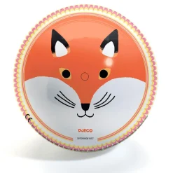 Pelota oso y zorro 22 cm.