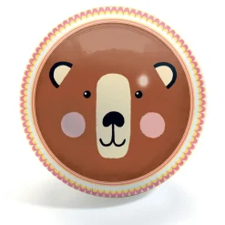 Pelota oso y zorro 22 cm.