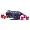 Pintura fluorescente 6 colores 35ml. La Pajarita