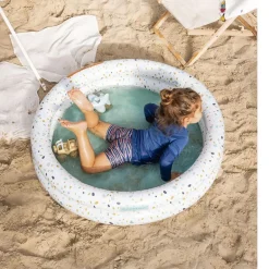 Piscina hinchable White terrazzo 100cm.