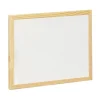 Pizarra blanca 60x40cm. con marco de madera