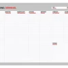 Planning sobremesa A4 Basic 56 hojas