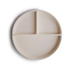 Plato de silicona con ventosa y 3 compartimentos Mushie