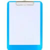 Portafolio azul con pinza