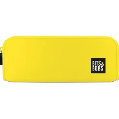 Portatodo silicona flúor amarillo flúor Bits and Bobs 20x7,5x5,5cm