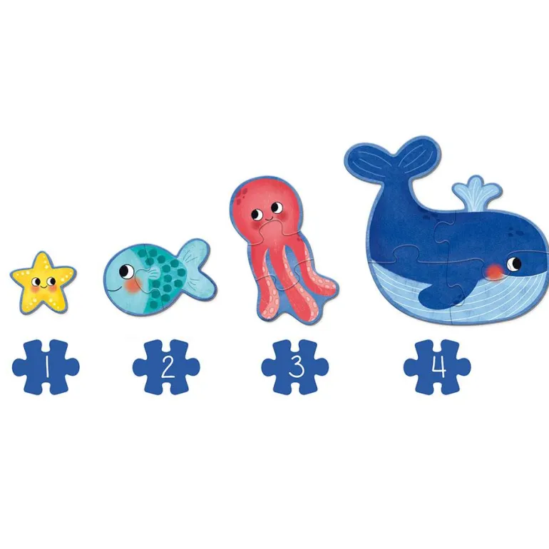 Puzzle XXL océano 18 piezas