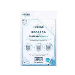 Recambio bloc Ingeniox A5 cuadrícula 5x5 50hj 100gr