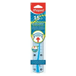Regla flexible 15cm. Maped