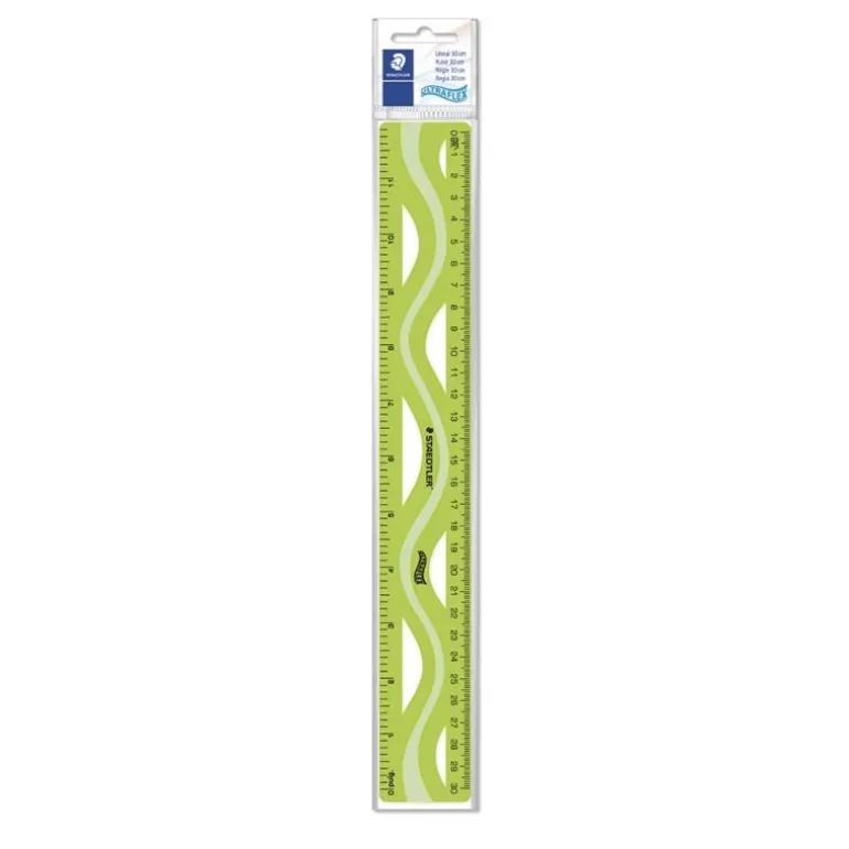 Regla flexible 30cm. Ultraflex colores surtidos