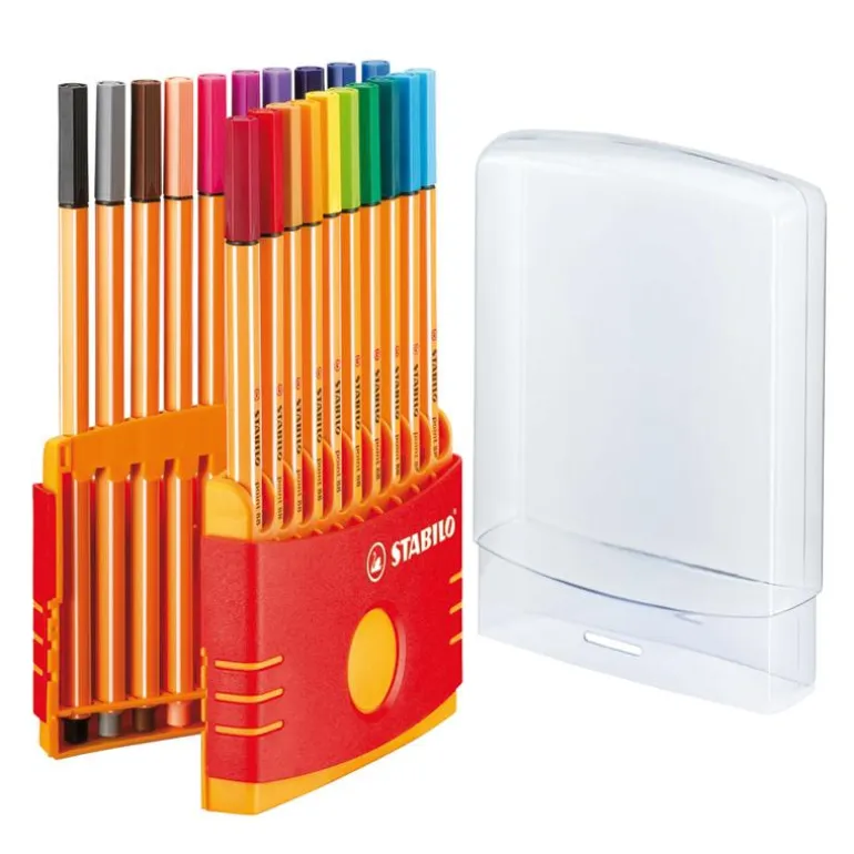 Rotulador 20 colores Stabilo Point 88