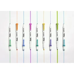Rotulador doble punta 16 colores Sharpie Snote Duo