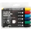 Rotulador para porcelana y vidrio 6 colores Creativ Company