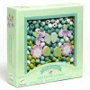 Set 450 abalorios madera flores y hojas
