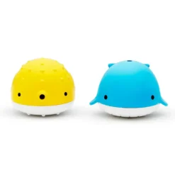 Set 2 animales dispensadores Color Buddies con 20 bombas de baño