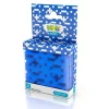 Set 6 placas base Meli basic color azul soporte construcciones