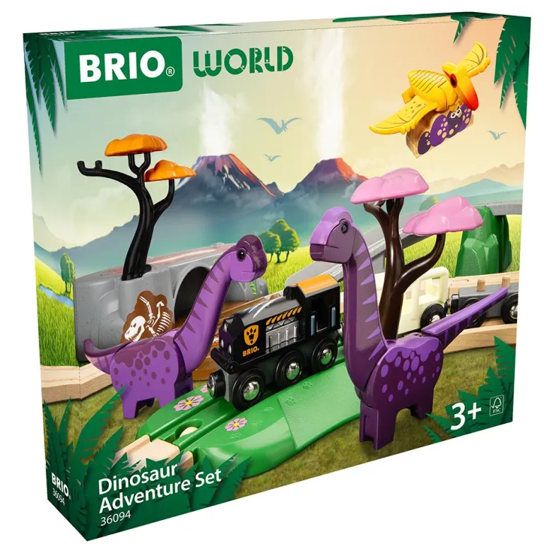 Set circuito tren aventuras jurásicas dinosaurios