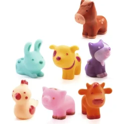 Set de 7 animalitos granja