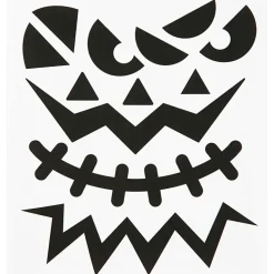 Set de pegatinas calabaza Halloween.